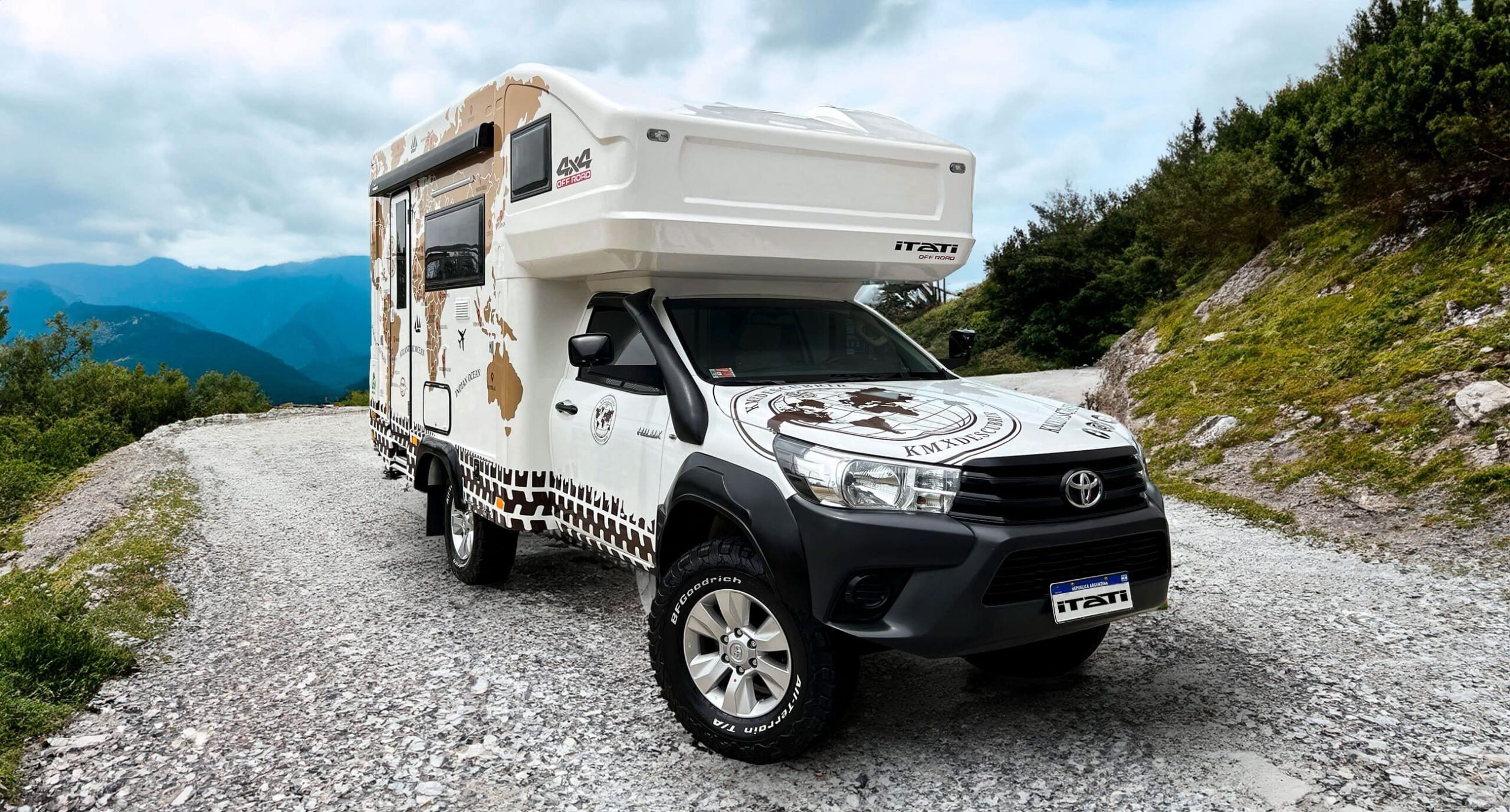 Motorhome Sobre Pick Up 4×4 – Camper Camioneta